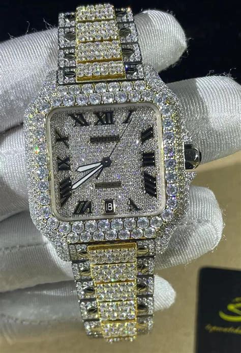 bust down watch replicas|fully iced out watches.